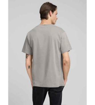 Replay T-shirt gris imprim