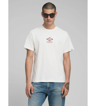 Replay T-shirt imprim Legacy blanc