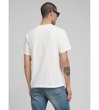 Replay T-shirt imprim Legacy blanc