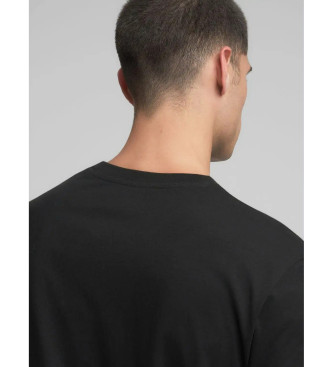 Replay T-shirt z nadrukiem Legacy czarny