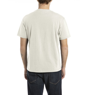 Replay Open End Dry Hand T-shirt beige