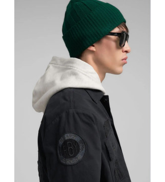 Replay Veste  coupe rgulire avec patchs noir