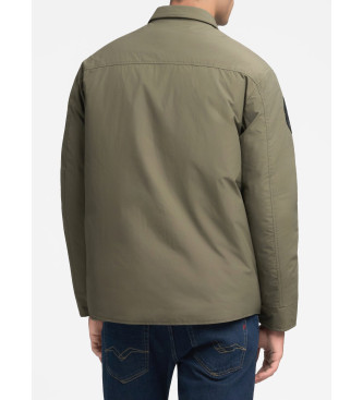 Replay Veste en serg vert