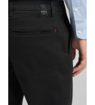 Replay Jeans Chinos Benni Regular Fit black