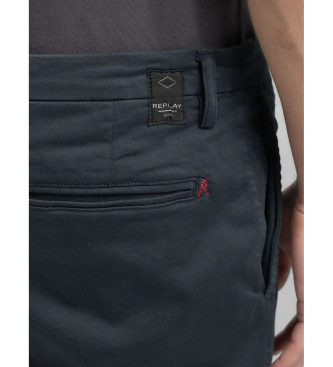 Replay Jeans Chinos Benni Regular Fit mrkegrn