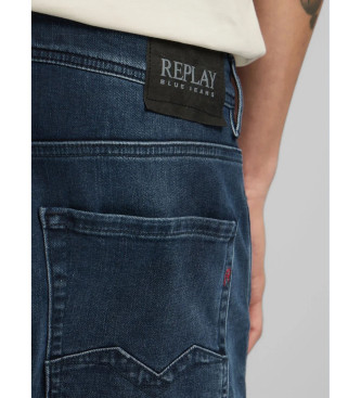 Replay Rocco Comfort Fit Jeans modre barve