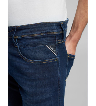 Replay Slim Fit kavbojke Anbass blue
