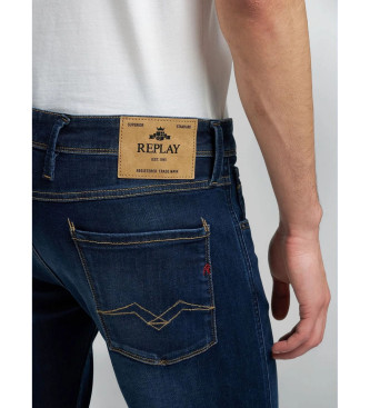 Replay Slim Fit kavbojke Anbass blue