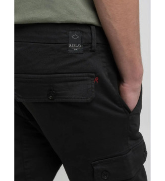 Replay Jeans Slim Fit Jaan noir