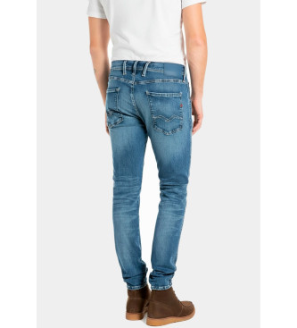 Replay Modre raztegljive kavbojke iz džinsa