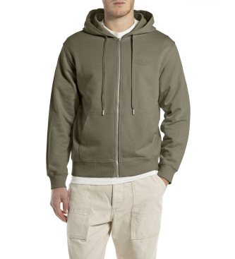 Replay Sweatshirt TTon Terry khaki