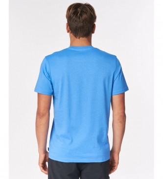Rip Curl Tee-shirt encadr bleu