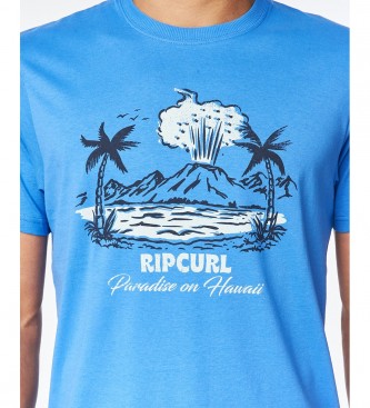 Rip Curl Ingelijste T-shirt blauw