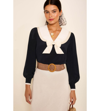 Rixo Blouse Eimer navy