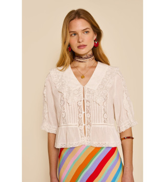 Rixo Chemisier Ellery blanc