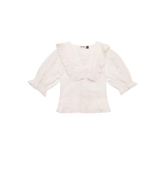 Rixo Chemisier Ellery blanc