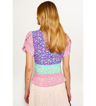Rixo Blouse Reine multicolore