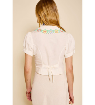 Rixo Chemisier Zinia blanc