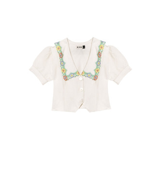 Rixo Chemisier Zinia blanc