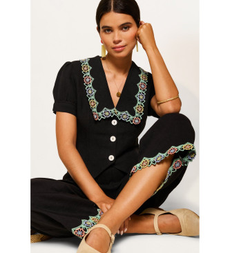 Rixo Chemisier Zinia noir