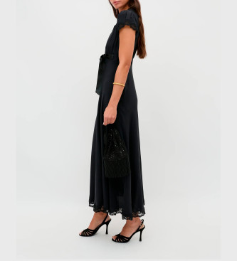 Rixo Marlice kjole sort