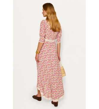 Rixo Amina Kleid rosa