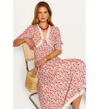 Rixo Amina Kleid rosa