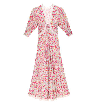 Rixo Amina Kleid rosa