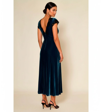 Rixo Clarice dress navy