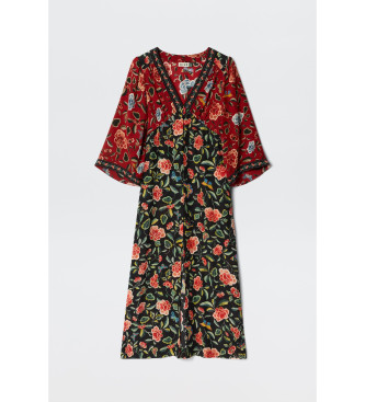 Rixo Dahlia dress black