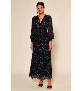 Rixo Elsie dress navy