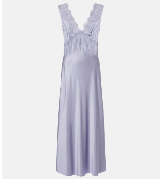 Rixo Lysandra blue dress