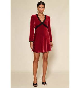 Rixo Macie dress red