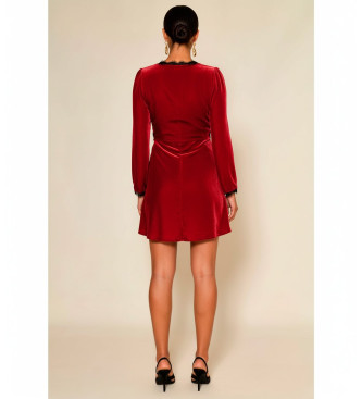 Rixo Macie dress red