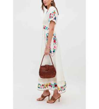 Rixo Dress Novara white