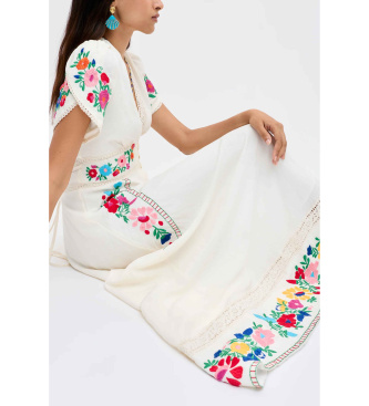 Rixo Dress Novara white