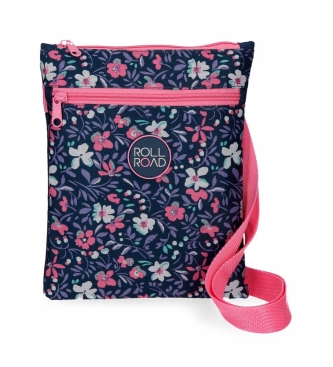 Roll Road Borsa a tracolla Roll Road Spring -24x20x0,5cm- Navy