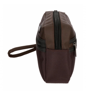 Roll Road Stock Handbag -24.5x15x6cm - Brown