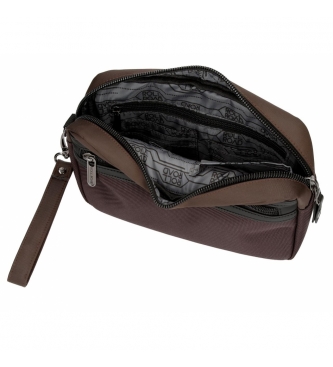 Roll Road Stock Handbag -24.5x15x6cm - Brown