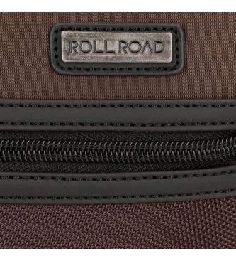 Roll Road Bolso de mano Stock -24.5x15x6cm- Marrn