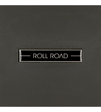 Roll Road Rigid cabin case Roll Road Fast grey -39x58x20,5cm