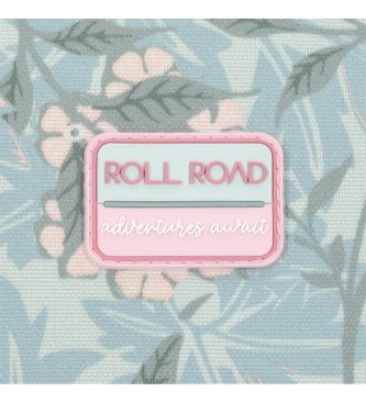 Roll Road Saco mensageiro cor-de-rosa Roll Road Spring is here