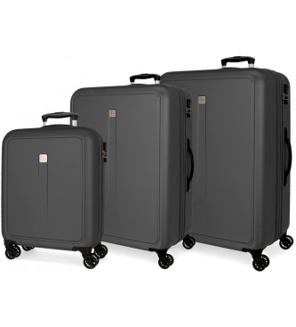 Roll Road 55-65-75cm Roll Road Cambodia Anthracite Hard Case Set