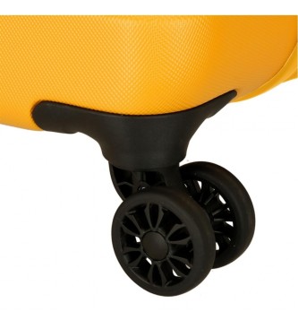 Roll Road Rouleau  bagages Cabin Road India Rgida 55 cm ocher