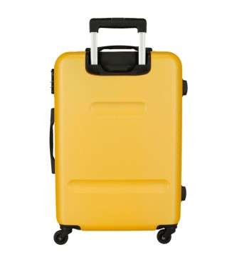 Roll Road Grande valise rigide 75cm Roll Road Flex jaune