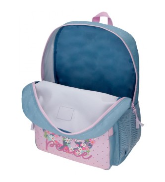 Roll Road Roll Road Peace trolley adaptable backpack 42 cm blue, pink