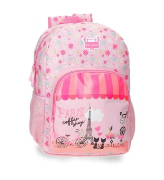 Roll Road Roll Road Coffee Shop Sac  dos scolaire 40cm rose