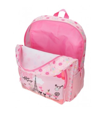 Carro mochila 4 ruedas rosa - Senfort - Papelería para oficina y escuela -  Material escolar y para oficina