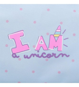 Roll Road Roll Road I am a unicorn 38 cm backpack with trolley blue