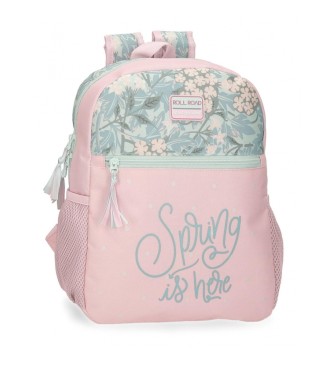 Roll Road Roll Road Spring is here 33 cm trolley attachable backpack pink